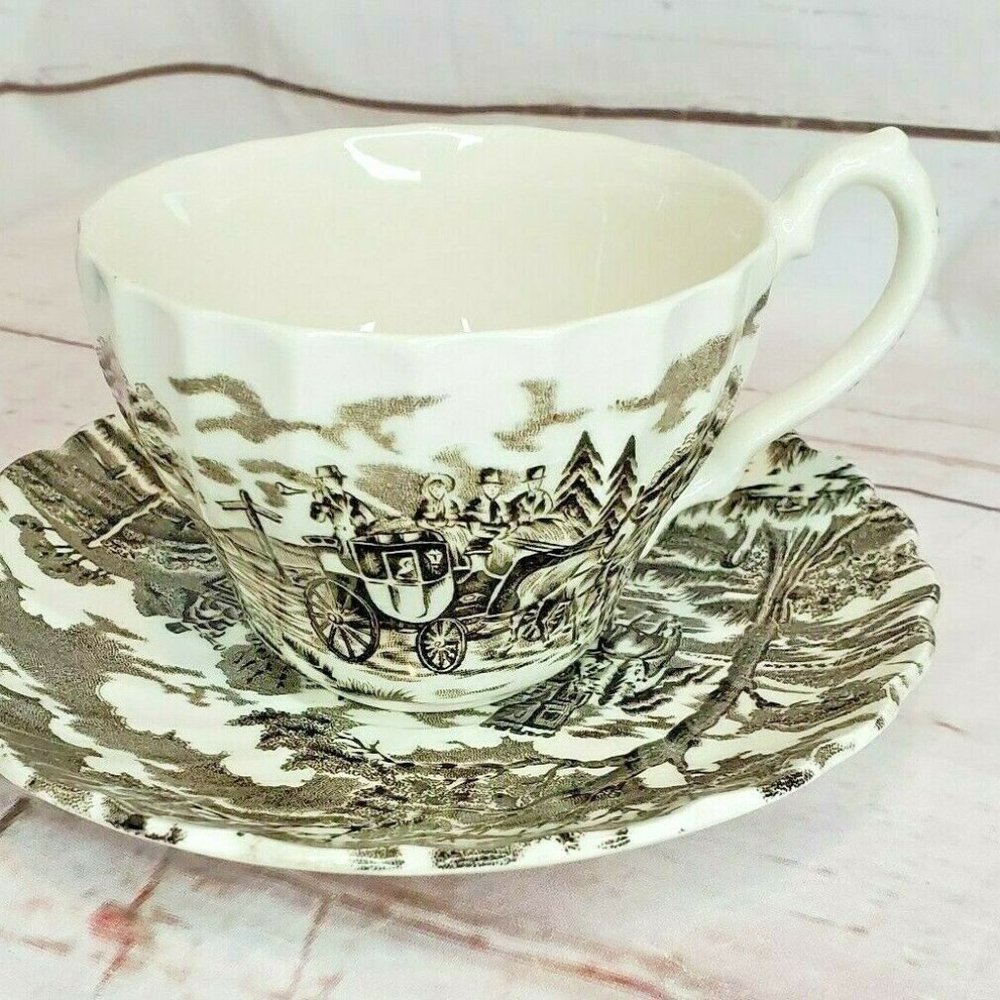 Royal Mail Fine Staffordshire Teacup & Saucer